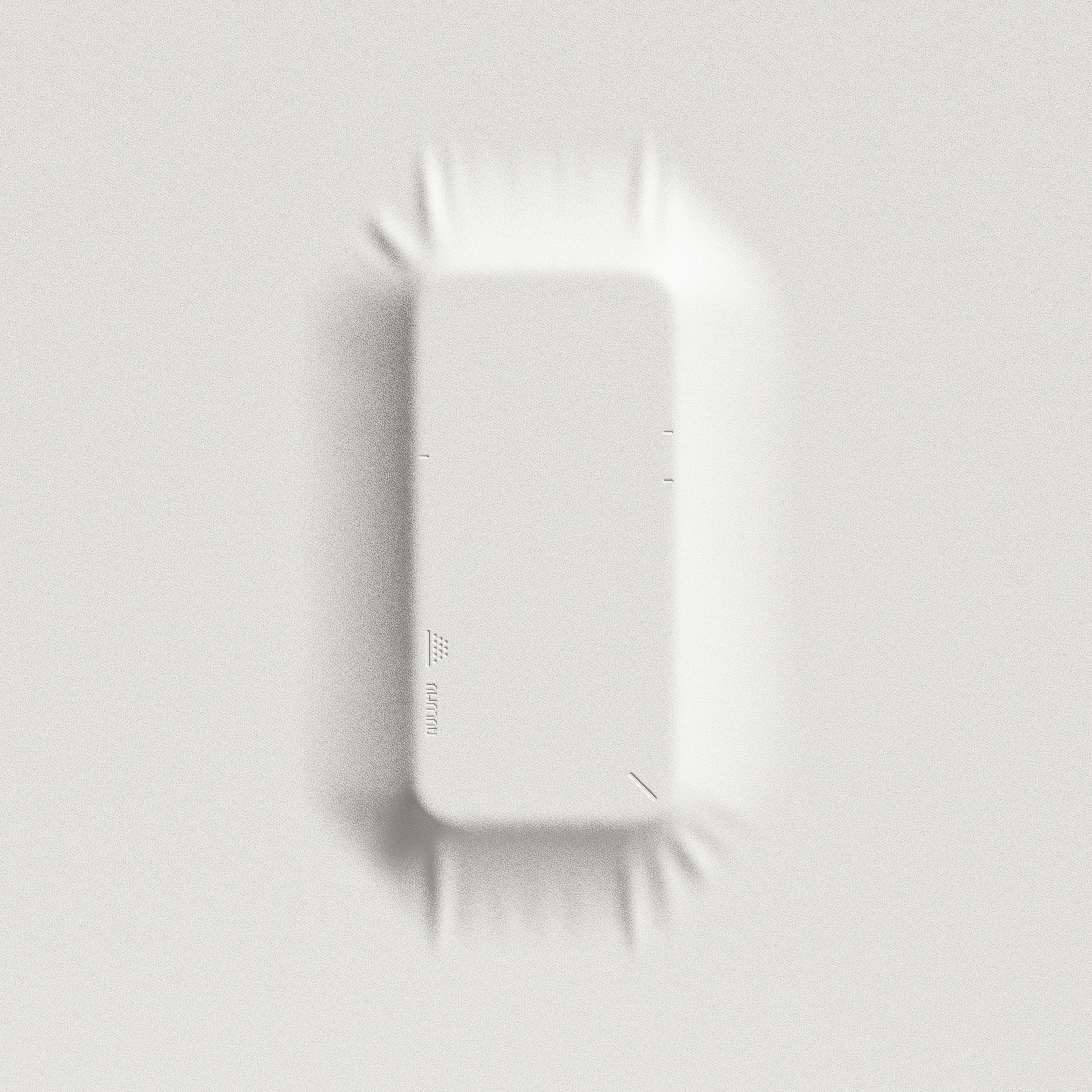 Aulumu iPhone 17 Pro Max İle Uyumlu A17 Vegan Leather Serisi MagSafe Deri Kılıf (Beyaz)